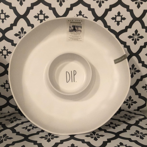Rae Dunn Other - Rae Dunn CHIP AND DIP PLATTER